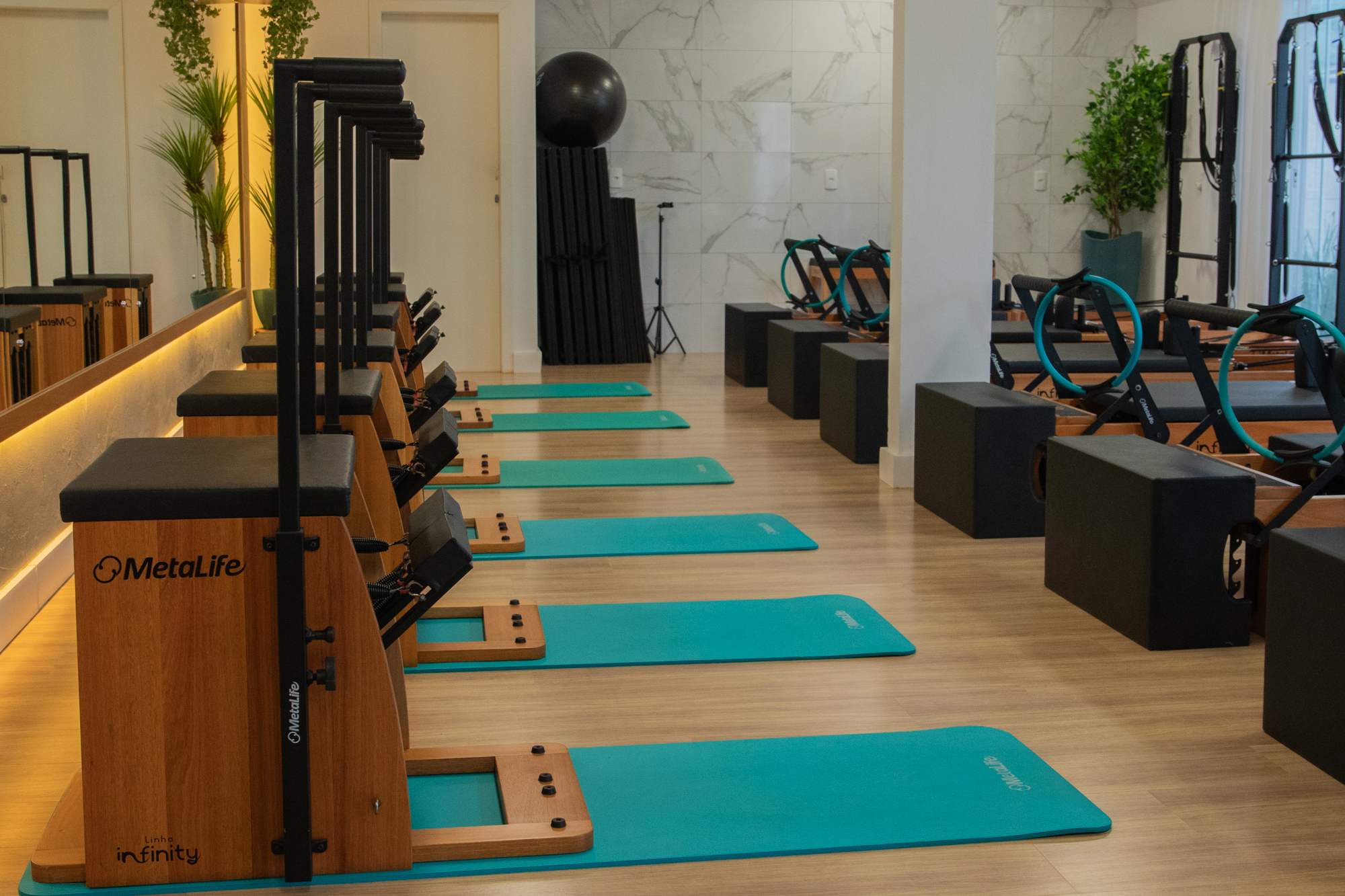 Ambiente do studio ClinFit